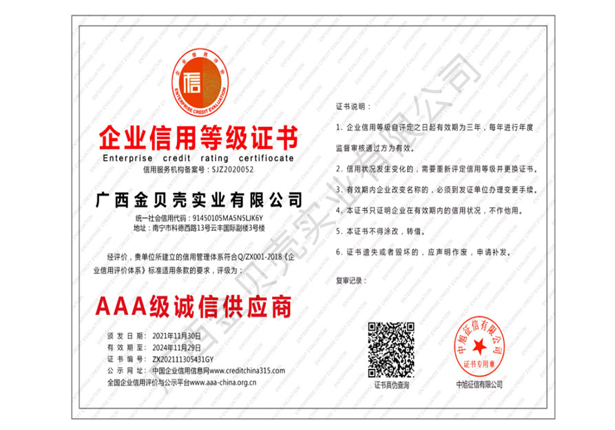 AAA grade honest supplier