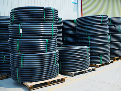 PE feed pipe